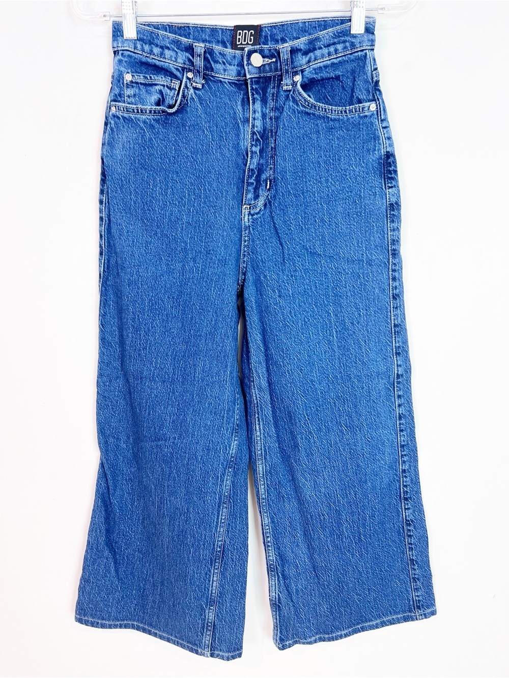 BDG URBAN OUTFITTERS A-WIDE LEG HIGH RISE JEANS WOMENS SZ 27